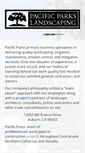 Mobile Screenshot of pacificparks.com